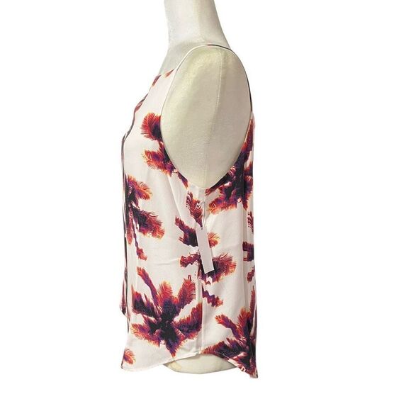 EQUIPMENT NWT !! Cami Floral White Multicolor Size Medium Women’s Isabeau - Picture 9 of 13